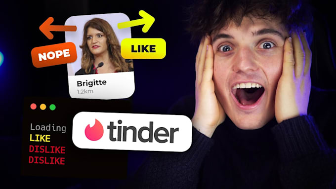 build a tinder automation bot, dating bot, badoo bot, swipe bot, and bumble bot