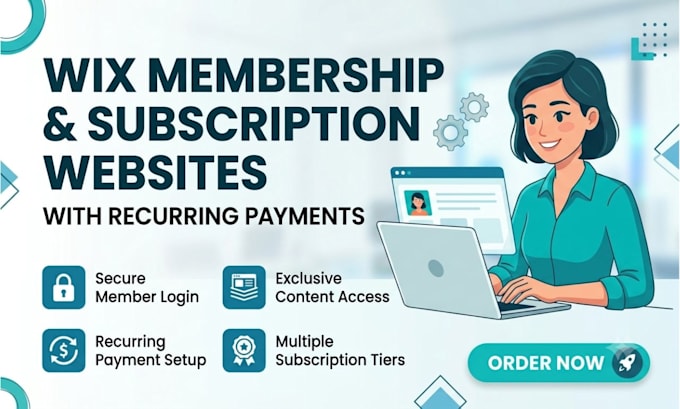 build a wix membership or subscription website with recurring payments