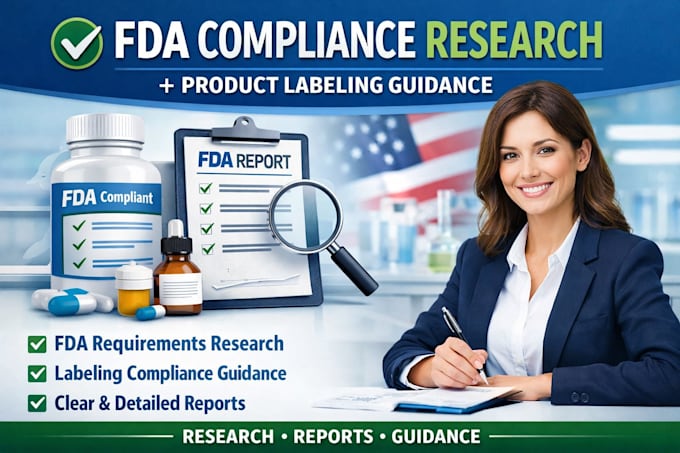 do fda compliance research and product labeling guidance