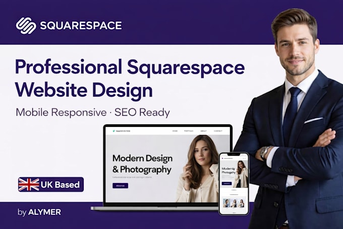 build edit squarespace website redesign squarespace, landing page and square seo