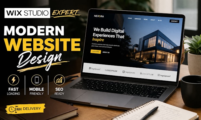 build wix studio website design, wix studio website, wix website redesign