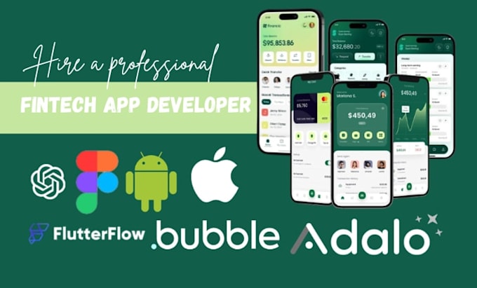 develop fintech app crypto wallet app payment app neobank app money transfer app
