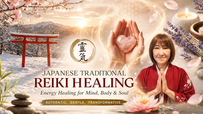 provide authentic japanese reiki healing