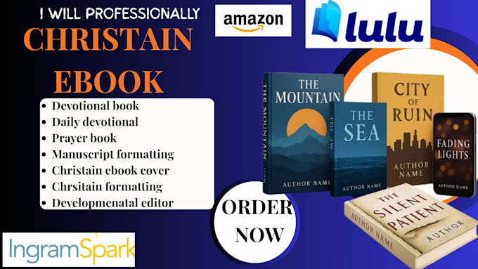 format christain ebook  daily devotional prayer book devotional for publishing