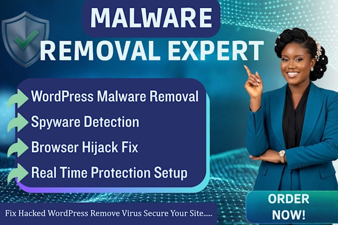 remove malware, fix hacked wordpress, clean virus and secure your website