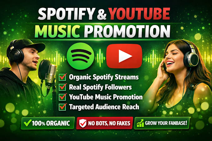 do spotify promotion organic spotify streams followers youtube music promotion
