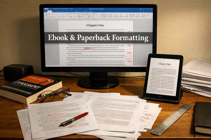 format your ebook and book for amazon kdp print ready