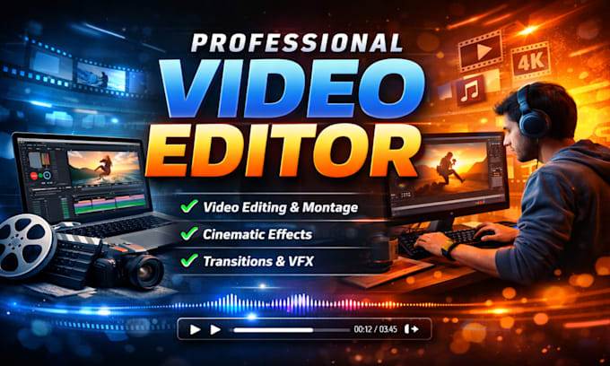 do professional video editing with custom motion design