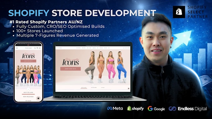 build a high converting shopify store with advanced SEO optimization