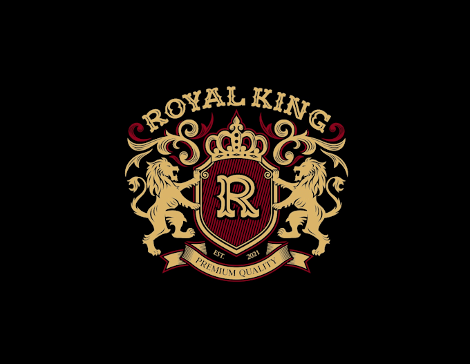 create graceful and fantastic lion logo design
