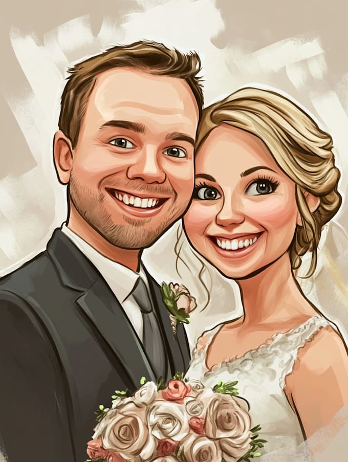 draw a cute caricature