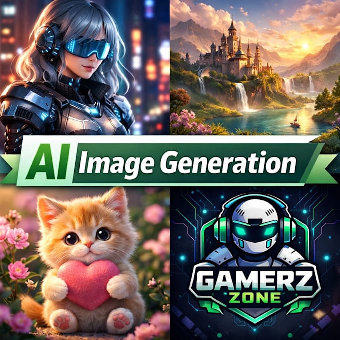 create ai generated content, images and text using chatgpt