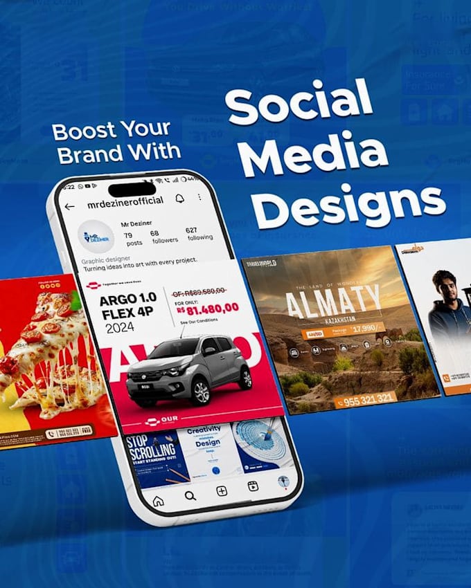 design social media post instagram post facebook post carousel design