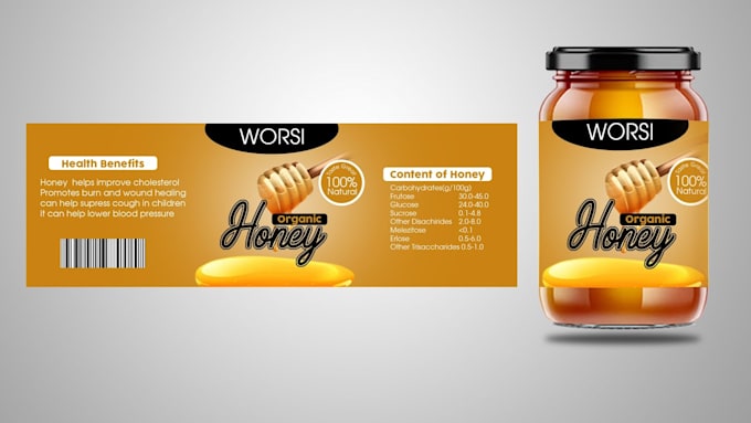 design attractive product packaging, label and box design