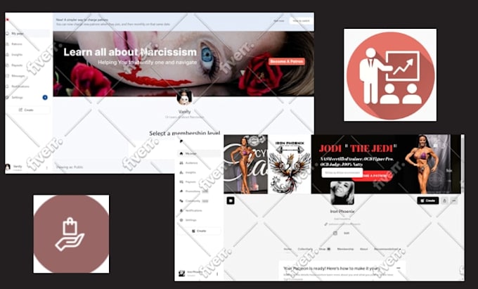 create and optimize patreon profile and do a professional patreon page setup
