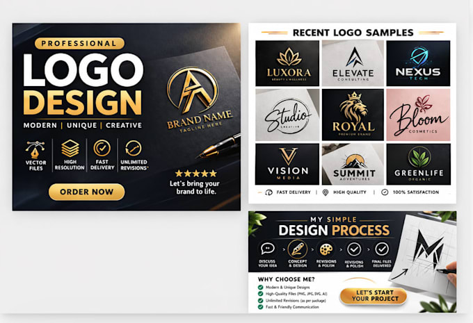 créer un logo professionnel et moderne