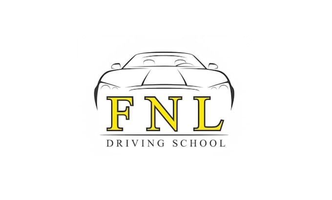 design awesome classic driving school logo