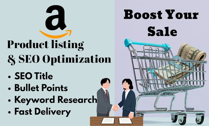 write SEO amazon product listing and description
