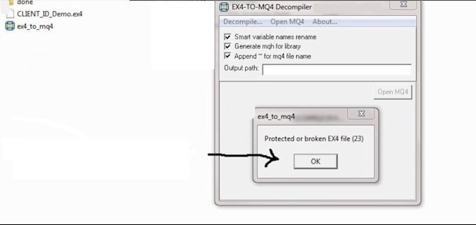 decompile ea file recompile forex ea ,crack ea, exe, apk unlock file