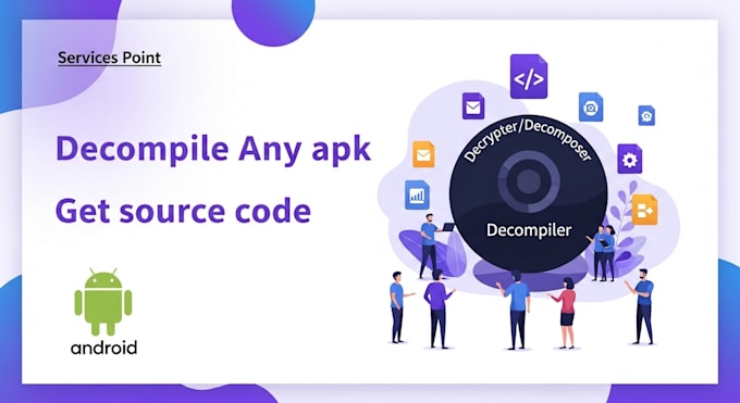 decompile android apk and give you source code