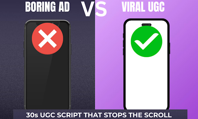 write a viral 30s ugc tiktok ad script that stops the scroll