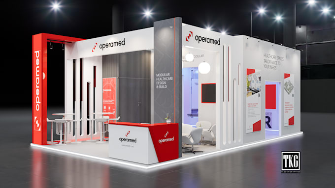 create 3d trade booth,exhibition stand,stall,both,kiosk