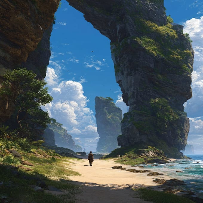 create breathtaking environmental concept art