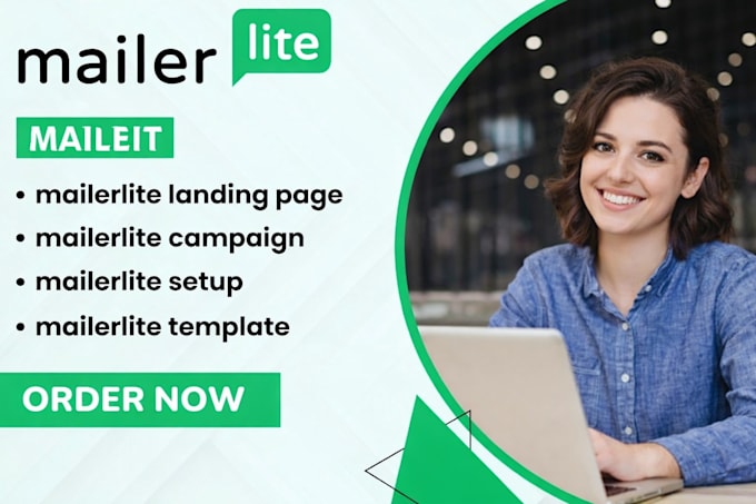 do mailerlite setup, mailerlite landing page,mailerlite campaign and automation