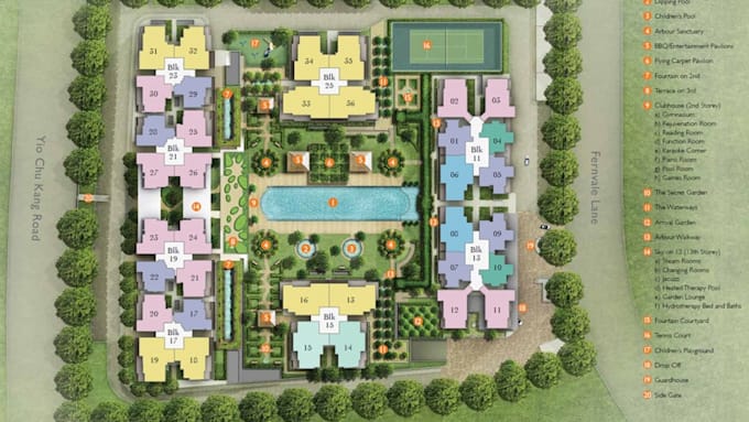 design land subdivision layout