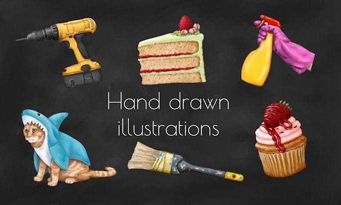 draw custom clip art for you