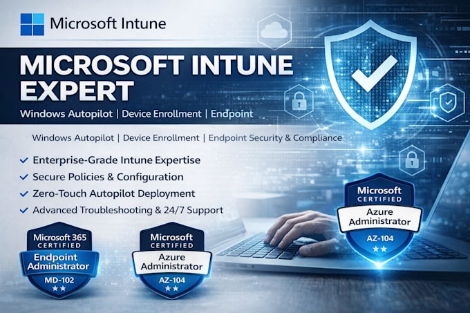 setup microsoft intune mdm, autopilot and endpoint manager