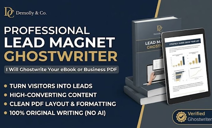 ghostwrite an ebook or lead magnet for your business