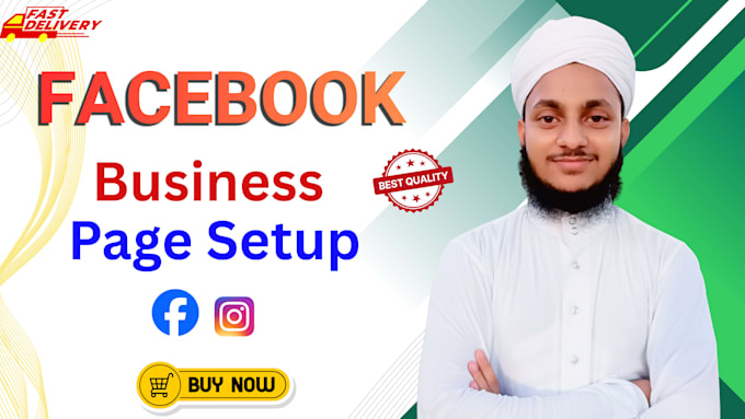 create and setup facebook and instagram business pages