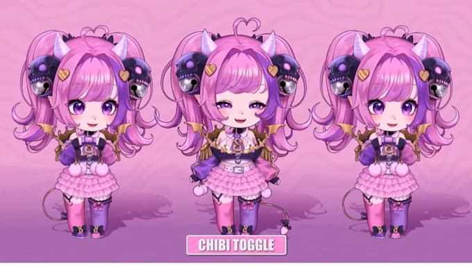 Create custom anime vtuber model and live2d rigging for streaming by ...
