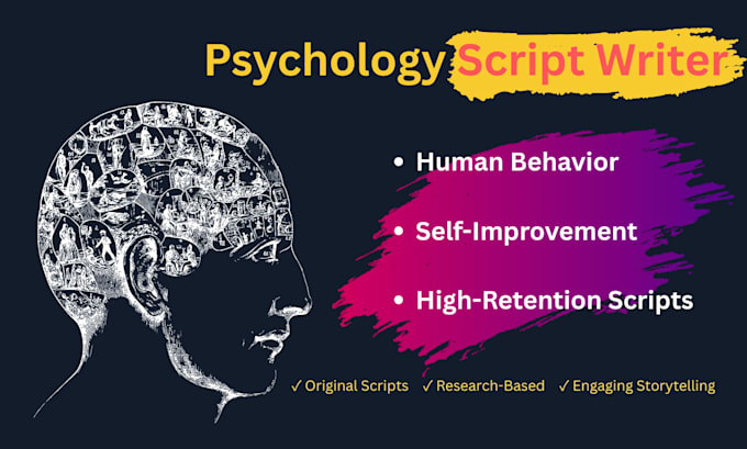 write engaging psychology and self improvement youtube scripts