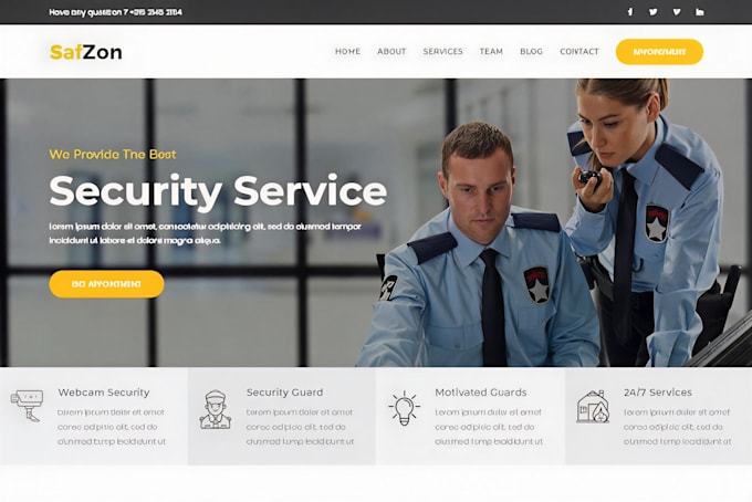 build security guard patrol website private security website security website