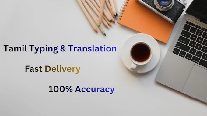 do tamil typing ,translation and data entry work fast
