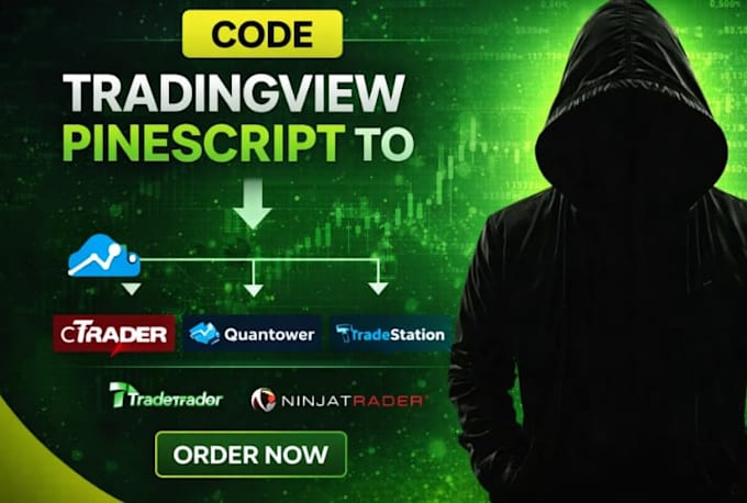 code tradingview pinescript to ctrader, quantower, tradestation, ninjatrader