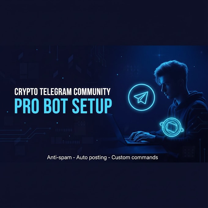 setup professional telegram bots for your crypto community