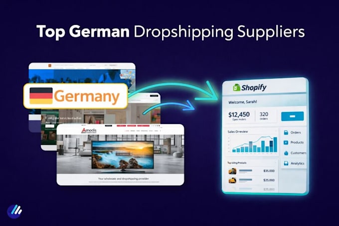 create a german shopify website dropshipping store deutsch dropshipping