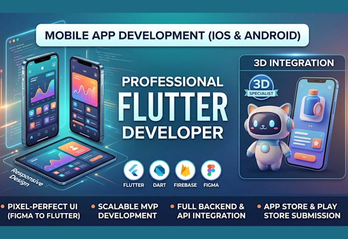 mobile app development android ios app creation react native flutter developer