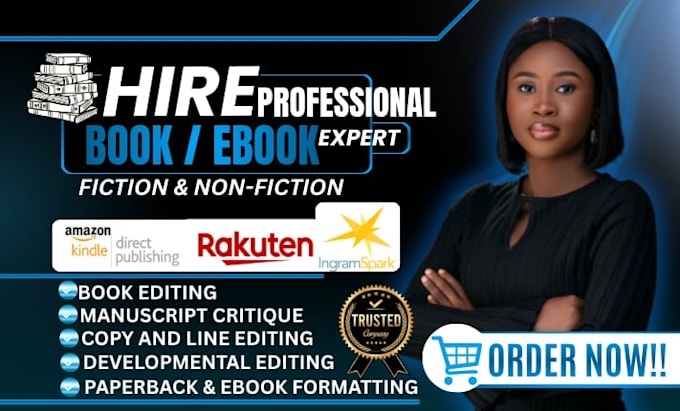do book editing and formatting, developmental book editing and kdp formatting