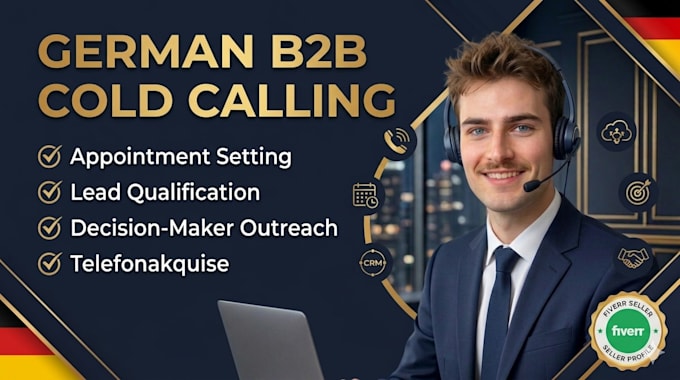 german b2b cold calling b2b telemarketing appointment setter sales caller