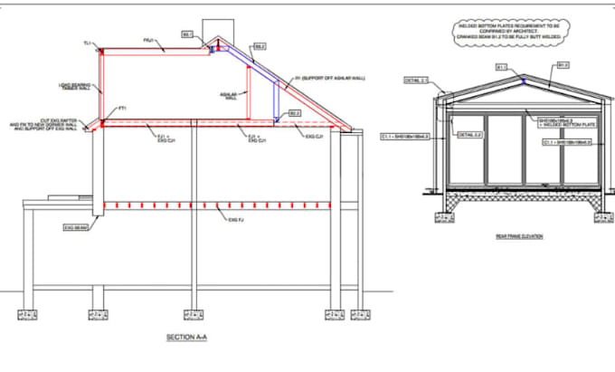 do structural calculations and building regulations drawings for approval