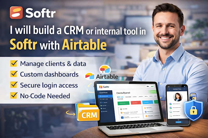build a complete softr web app with airtable integration and automation