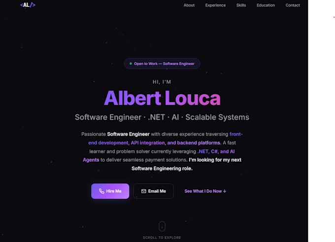 convert your resume to a well designed website and deploy it