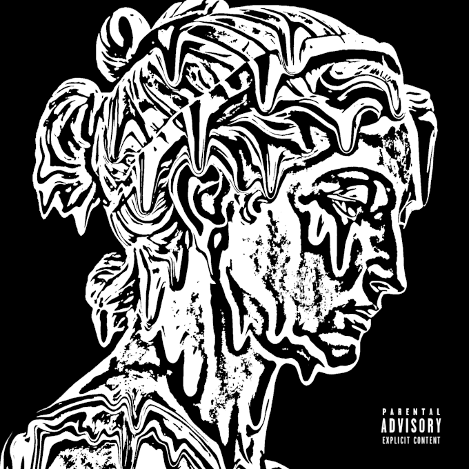 create a premium rap cover artwork