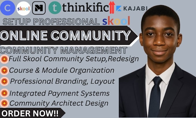 do skool community setup course ghl mighty network, community manager, circle so