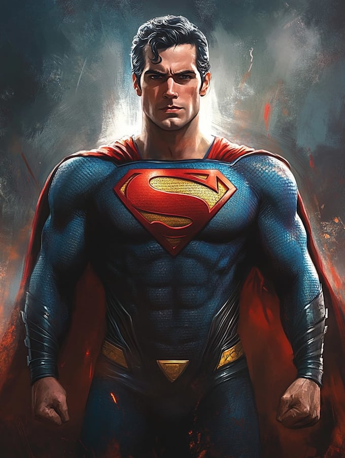 superhero character for comic