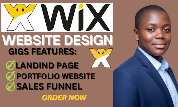 design and redesign wix website